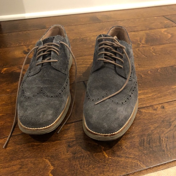 Cole Haan Other - Cole Haan suede wing top oxfords 12